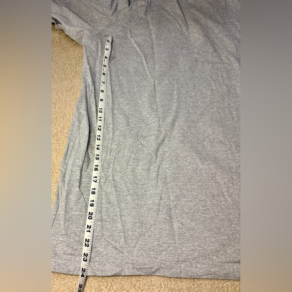 Carhartt Light Gray Men's Short Sleeve Tee - Size 3XL Tall - Picture 4 of 5